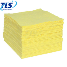 2.5mm Yellow Chemical Absorbent Spill Pads For Spill Event
