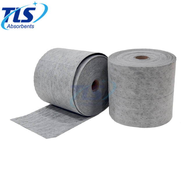 Grey Perforated Universal Absorbent Rolls 40cm*50m*5mm