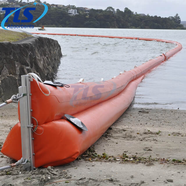 Rubber Floating Water-filled Tidal Boom For Sealing Land Water from ...